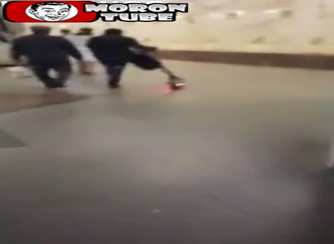 Video :The victim located the scooter thief and thrashed him
